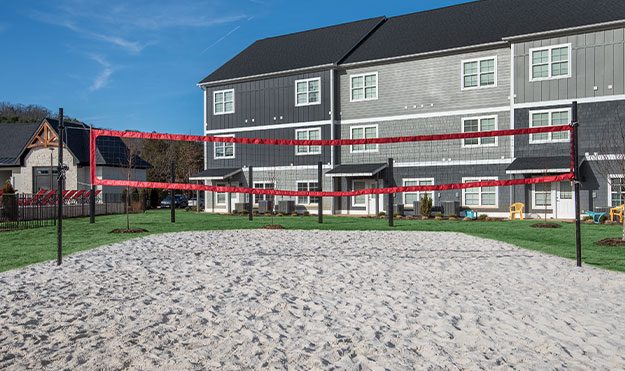 Outdoor Sand Volleyball Court