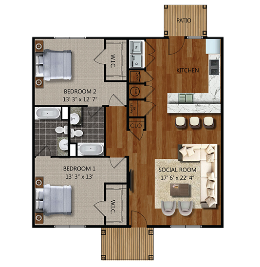 B1 Rendering