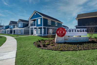 Exterior of our community's sign