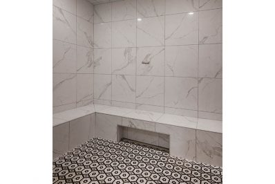 Sauna and steam room