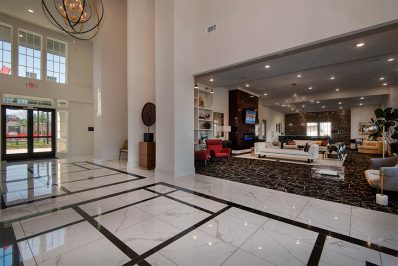 Entry way into our apartment complex