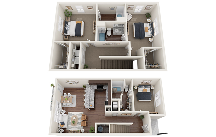 C3 - 3X3 Floor plan
