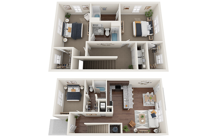 C4 - 3X3 Floor plan